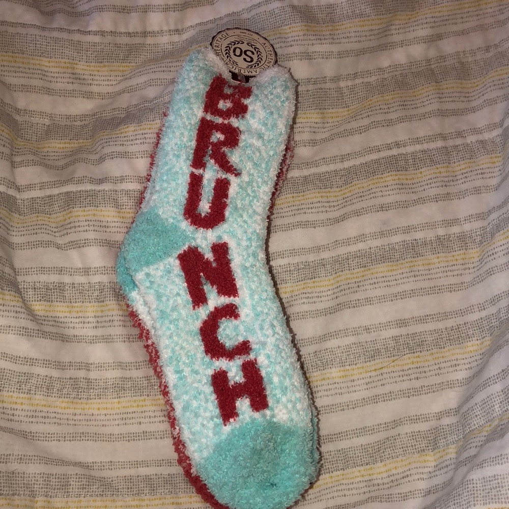NWT fluffy socks set. Size 9- 11